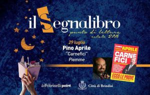 ilSegnalibro-punto di lettura Estate 2016:  Pino Aprile presenta “Carnefici”