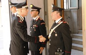 Il Comandante Interregionale “Ogaden” in visita ai Carabinieri di Brindisi.