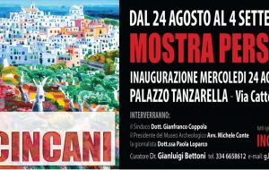 Athos Faccincani espone al Palazzo Tanzarella di Ostuni