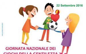 Il Comune di Fasano aderisce alla Giornata Nazionale dei Giochi della Gentilezza