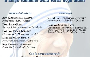Ad Ostuni “Madre Teresa: il lungo cammino della Santa degli ultimi”