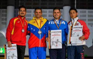 Il brindisino Samuel Stea tra i mostri sacri del Karate mondiale