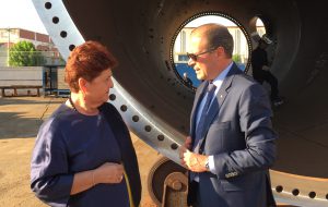 Il Vice Ministro per lo Sviluppo Economico visita la Leucci Costruzioni SpA