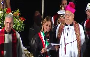 Festa Patronale: il discorso del Sindaco Carluccio