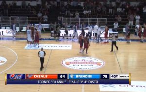 Torneo di Casale Monferrato: Brindisi batte i padroni di casa. Il video integrale del match