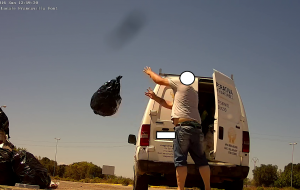 Furbetti della spazzatura: 70 verbali grazie al sistema di videosorveglianza