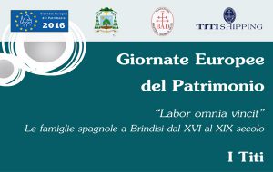 Giornate Europee del Patrimonio: la Biblioteca De Leo organizza una mostra su “Le famiglie spagnole a Brindisi. I Titi”