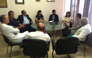 Sanità: Elisa Mariano (PD) visita il Perrino ed incontra Sindacati ed Associazioni