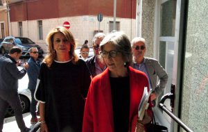 Anna Finocchiaro in visita al «Comitato BrindiSi può»