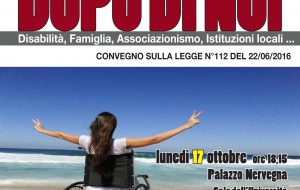 Dopo di Noi: lunedì 17 a Brindisi convegno sull’assistenza domiciliare a favore di persone con disabilità