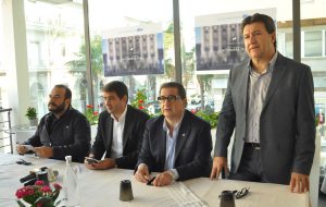 Fitto a Brindisi per presentare la Convenzione Blu