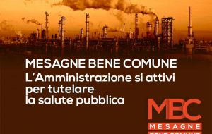 Mesagne Bene Comune: L’Amministrazione Molfetta si attivi per tutelare la salute pubblica