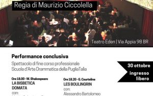 Domenica 30 “Final! Show” al Teatro Eden di Brindisi