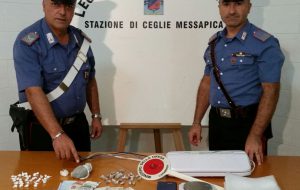 Casa con droga e allaccio abusivo alla rete elettrica: nei guai rumeno residente a Ceglie