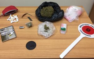 Marijuana, cocaina ed hashish: arrestato spacciatore brindisino