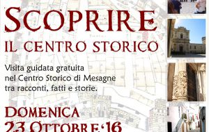 Storie da scoprire: domenica 23 visita gratuita nel centro storico di Mesagne