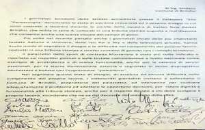I giornalisti al Comune: “al PalaPentassuglia si lavora in precarietà e con estremo disagio, il Sindaco intervenga”