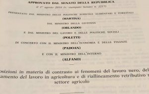 Lotta al Caporalato: la Camera approva Ddl. CGIL: “hanno pagato le nostre battaglie”