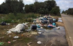 Taurisano (UDC): Abbandono indiscriminato dei rifiuti, la situazione non è più tollerabile