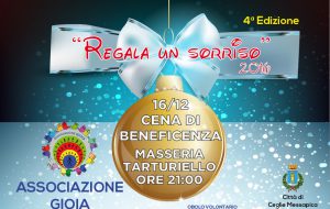 Torna “Regala un sorriso”, l’iniziativa natalizia dell’APS Gioia