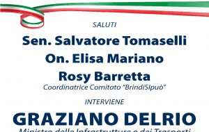 Le riforme che cambiano l’Italia: il Ministro Delrio a Brindisi
