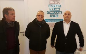 Referendum: l’on. Nico Stumpo nella sede di “Scelgo NO”