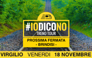 Venerdì 18 il TreNO tour del M5S fa tappa alle Colonne Romane di Brindisi. Presente anche Alessandro Di Battista