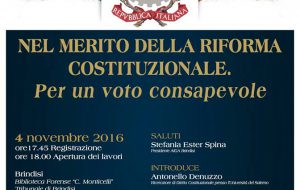 Venerdì 4 convegno AIGA “nel merito della Riforma Costituzionale per un voto consapevole”