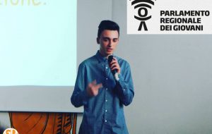 Francesco Mauro (IPSSEOA Pertini) nel Parlamento Regionale dei Giovani