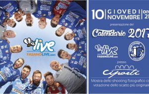Junior Fasano protagonista del calendario 2017 di FasanoLive.