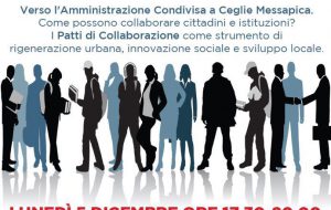 Cittadinanza attiva e beni comuni: domani secondo incontro a Ceglie M.ca