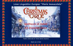 “A Christmas Carol” a Torre Santa Susanna