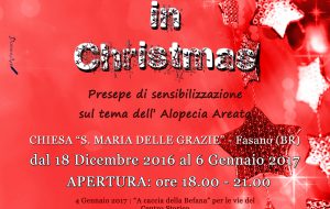 Area Celsi in Christmas: un presepe di sensibilizzazione sul tema dell’alopecia