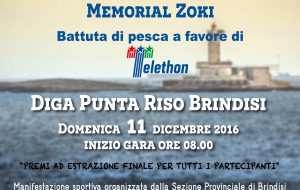 A Brindisi battuta di pesca a favore di Telethon