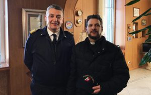 Il Cappellano Militare visita la Capitaneria di Porto di Brindisi