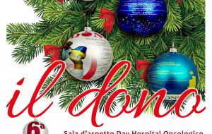 Torna la festa del dono nella sala d’attesa di un day hospital oncologico