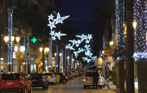 Accese le luminarie in Corso Garibaldi: il resto nei prossimi giorni