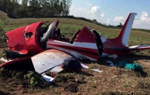 Precipita un ultraleggero: gravi due brindisini