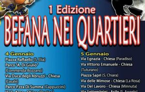 Befana nei quartieri: domani si conclude in piazza Mercato