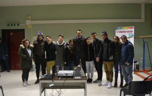 Gli studenti del De Marco-Valzani hanno incontrato l’arbitro Di Bello