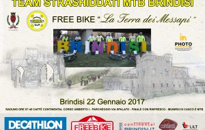 Torna a Brindisi il Free bike del team “Strashiddati” mountain bike