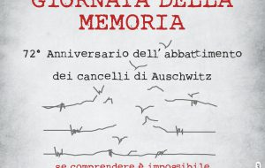 Giornata della Memoria: domani manifestazione in Piazza Ciaia