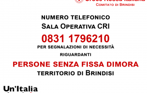 Croce Rossa: i contatti per segnalare senzatetto in difficoltà