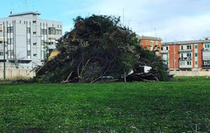 Maltempo: rinviata a sabato la focara del Quartiere Sant’Elia