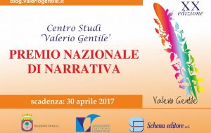 Tutti i vincitori del XX Premio Nazionale di Narrativa “Valerio Gentile”