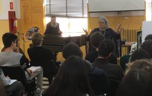 Miriam Jaskierowicz Arman: la Voce della Pace al Liceo Durano di Brindisi