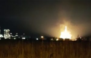 Llyondell-Basell, va in blocco un impianto e si sprigionano fiamme altissime: nessun ferito