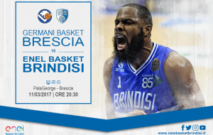 Stasera Brescia-Brindisi: tutti i canali per seguire in diretta la sfida del PalaGeorge