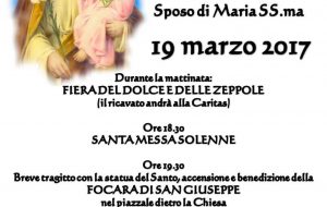 Festa di “San Giuseppe Sposo di Maria”: tutto pronto a Latiano, in mattinata la fiera delle zeppole