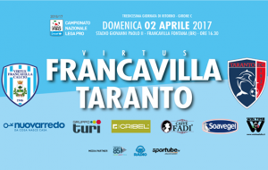 Virtus Francavilla-Taranto in diretta su Telenorba (Can. 10)
